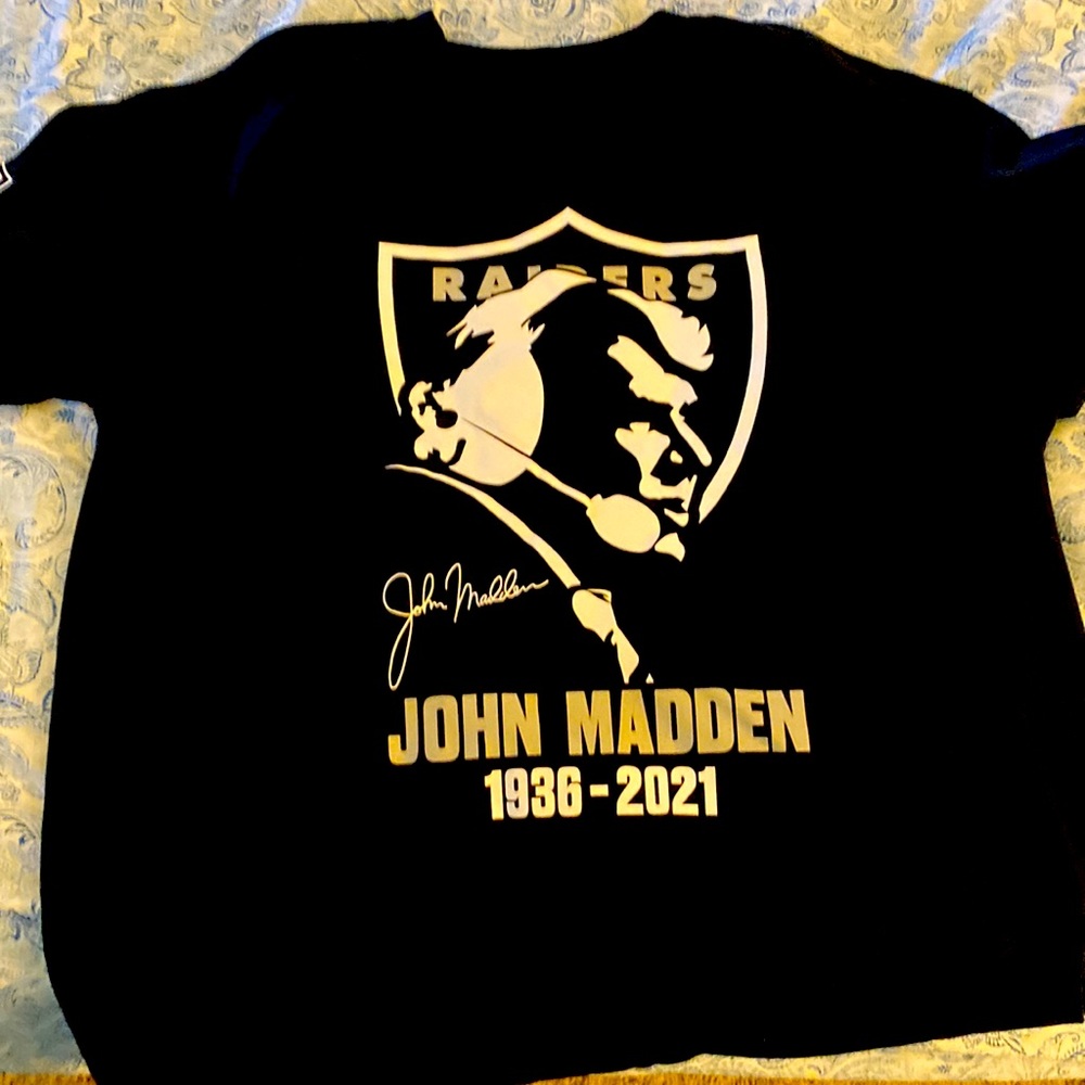 Black raiders shirts